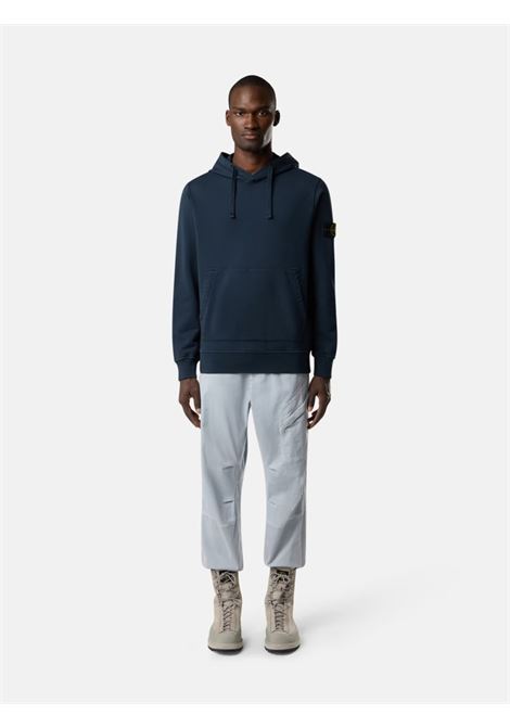 felpa 6100062 uomo navy STONE ISLAND | L1S15 6100062 S0051V0020